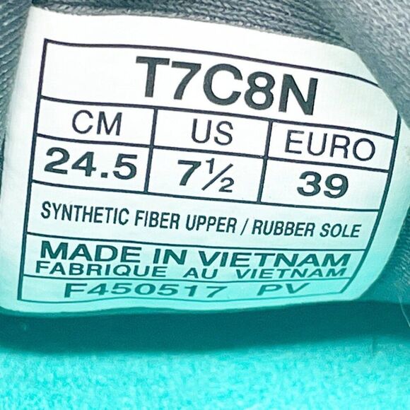 Excellent condition ASICS GEL Nimbus 19 7.5 US 39 EUR T7c8N Medium Width Gray - Picture 4 of 5